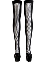 Autoreggenti Rete Posteriore Velato Nero M/L - immagine 3