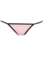 Babydoll con tanga Rosa M - immagine 5