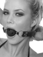 Ball Gag Respirabile  Nero - immagine 2