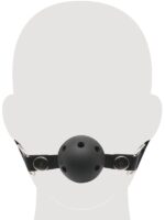 Ball Gag Respirabile  Nero - immagine 3