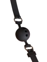 Ball Gag Respirabile  Nero Small - immagine 2