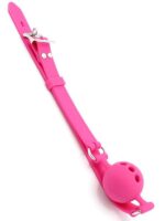 Ball Gag Respirabile  Rosa - immagine 5