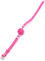 Ball Gag Respirabile  Rosa - immagine 6