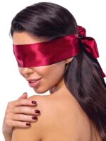 Benda Bondage Satinato Bordeaux Nero