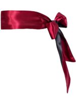 Benda Bondage Satinato Bordeaux Nero - immagine 6