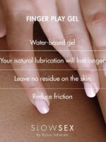Bijoux Indiscrets - Slow Sex Finger Play Gel Cocco 30ml - immagine 4