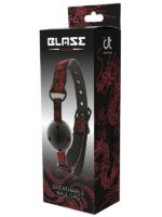 Blaze - Ball Gag Respirabile  Nylon Nero Rosso - immagine 8