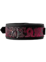 Blaze - Collare + Guinzaglio Drago  Nylon Nero Rosso - immagine 4