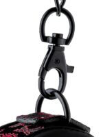 Blaze - Collare + Guinzaglio Drago  Nylon Nero Rosso - immagine 7