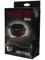 Blaze - Collare + Guinzaglio Drago  Nylon Nero Rosso - immagine 10