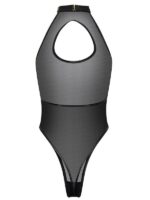 Body Schiena Scoperta Trasparente Nero S/M - immagine 7