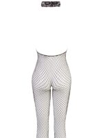 Bodystocking Collo Alto Rete Nero M/L - immagine 5