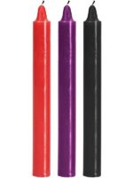 Candele a Goccia Giapponese  3pz Vari Colori