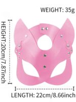 Cat Maschera  PVC Rosa S/L - immagine 5