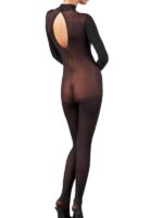 Catsuit Aperta Nero M/L - immagine 2