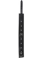 Collare Cuoio Nero  S/M - immagine 4