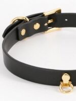Collare D-Ring Cara  Nero - immagine 2