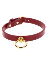 Collare O-Ring  Similpelle Bordeaux - immagine 5