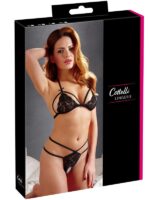 Completo Aperto Pizzo Nero L - immagine 8