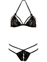 Completo Aperto Pizzo Nero L - immagine 6