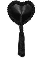 Copricapezzoli Cuore  Nero - immagine 2