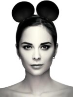 Coquette - Cerchietto Mouse  Nero