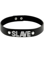 Coquette - Collare Choker Slave Nero - immagine 3