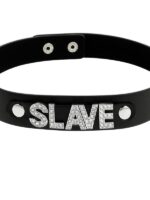 Coquette - Collare Choker Slave Nero - immagine 4