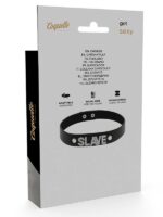Coquette - Collare Choker Slave Nero - immagine 6