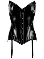 Corsetto Vinile Nero XL - immagine 8