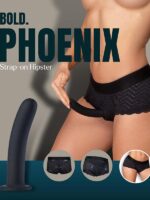 Culotte Strap-On Nylon Pizzo Nero  XL - immagine 13