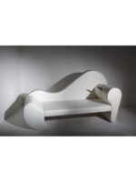Divano Loveme Bianco Pelle - immagine 9