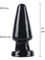 Extreme Buttplug Cone Nero - immagine 4