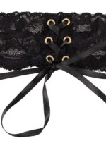 Girocollo Pizzo Nero - immagine 4