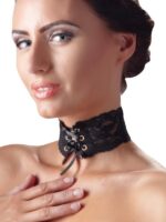 Girocollo Pizzo Nero - immagine 2