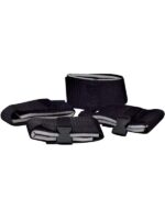 Kit Polsiere Cavigliere a Fascia Nero - immagine 2