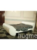 Letto Hugme Pelle Bianco