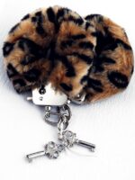 Manette Peluche Love Cuffs  Leopardato - immagine 2