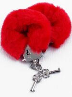 Manette Peluche Love Cuffs  Rosso - immagine 2