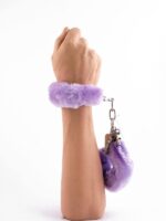 Manette Peluche Love Cuffs  Viola