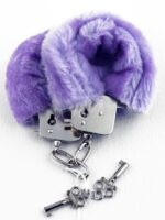 Manette Peluche Love Cuffs  Viola - immagine 2