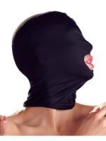 Maschera con apertura   Elasticizzato Nero - immagine 2