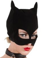 Maschera da Gatta - Catwoman Nero - immagine 2