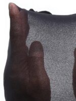 Maschera Effetto Calza Nylon Nero S/L - immagine 3