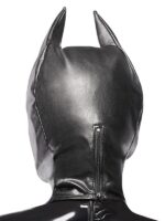 Maschera Gatta-Bat-Woman Elasticizzato  Nero - immagine 5