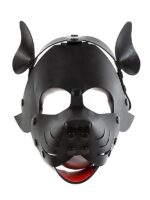 Maschera Puppy Similpelle Nero - immagine 2