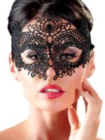 Maschera Ricamata 02 Pizzo Nero - immagine 2