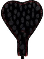 Mini Frustino Nero  Cuore - immagine 2