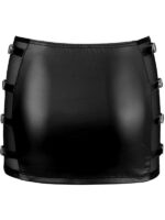 Mini gonna con fibbie Elasticizzato  Nero M - immagine 4