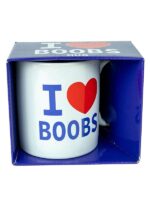 Mug  I Love Boobs Bianco 250ml - immagine 3